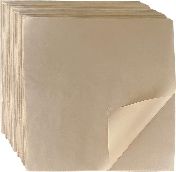 CAMKYDE Deli Paper Sheets 12" X 12" 100PK, Eco Friendly Grease Proof Sandwich Wrapping Paper | Amazon (US)