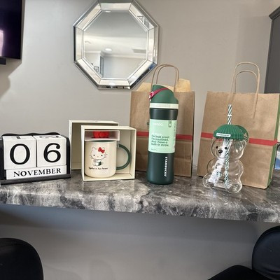 A Set of 3!! 2025 Starbucks New Release Christmas Holiday | eBay US