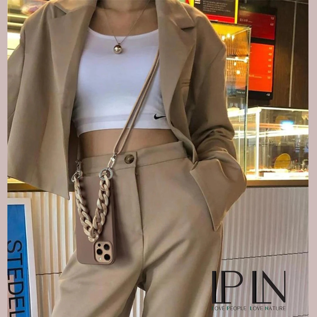 iPhone Case with Strap for iPhone 11, 12, 13, 14 Pro Max Luxury TPU Protective-Crossbody Necklace... | Etsy (US)