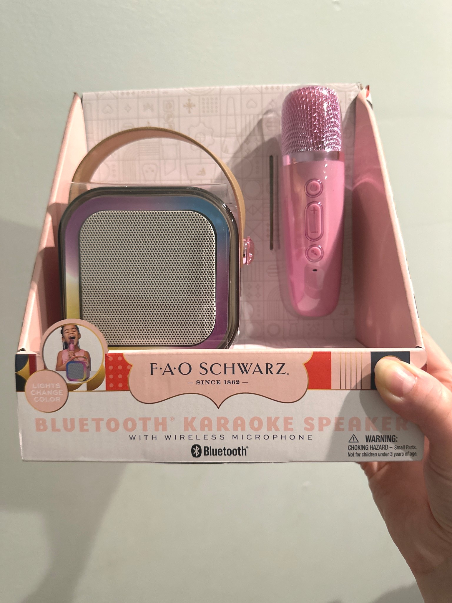 I ordered this adorable Bluetooth speaker with a microphone for my 5 year old—she had a different one she was using SO much but a few months ago it stopped working. I just know she’s going to love the lights on the speaker and that it’s pink!

#LTKGiftGuide #LTKKids #LTKHoliday