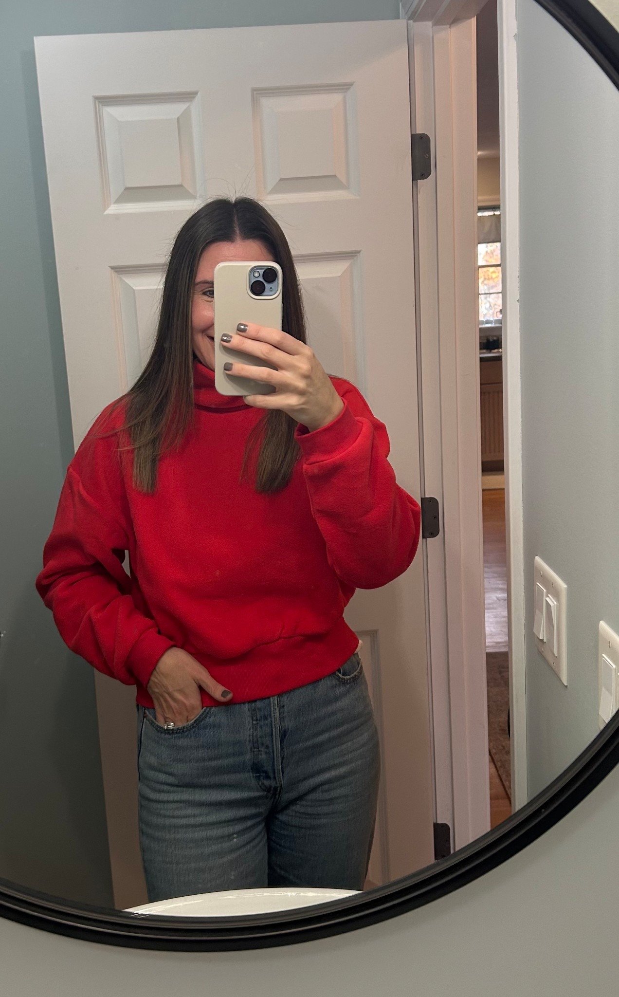 Micro Fleece mock neck! 50% off!

#LTKSaleAlert #LTKOver40 #LTKGiftGuide