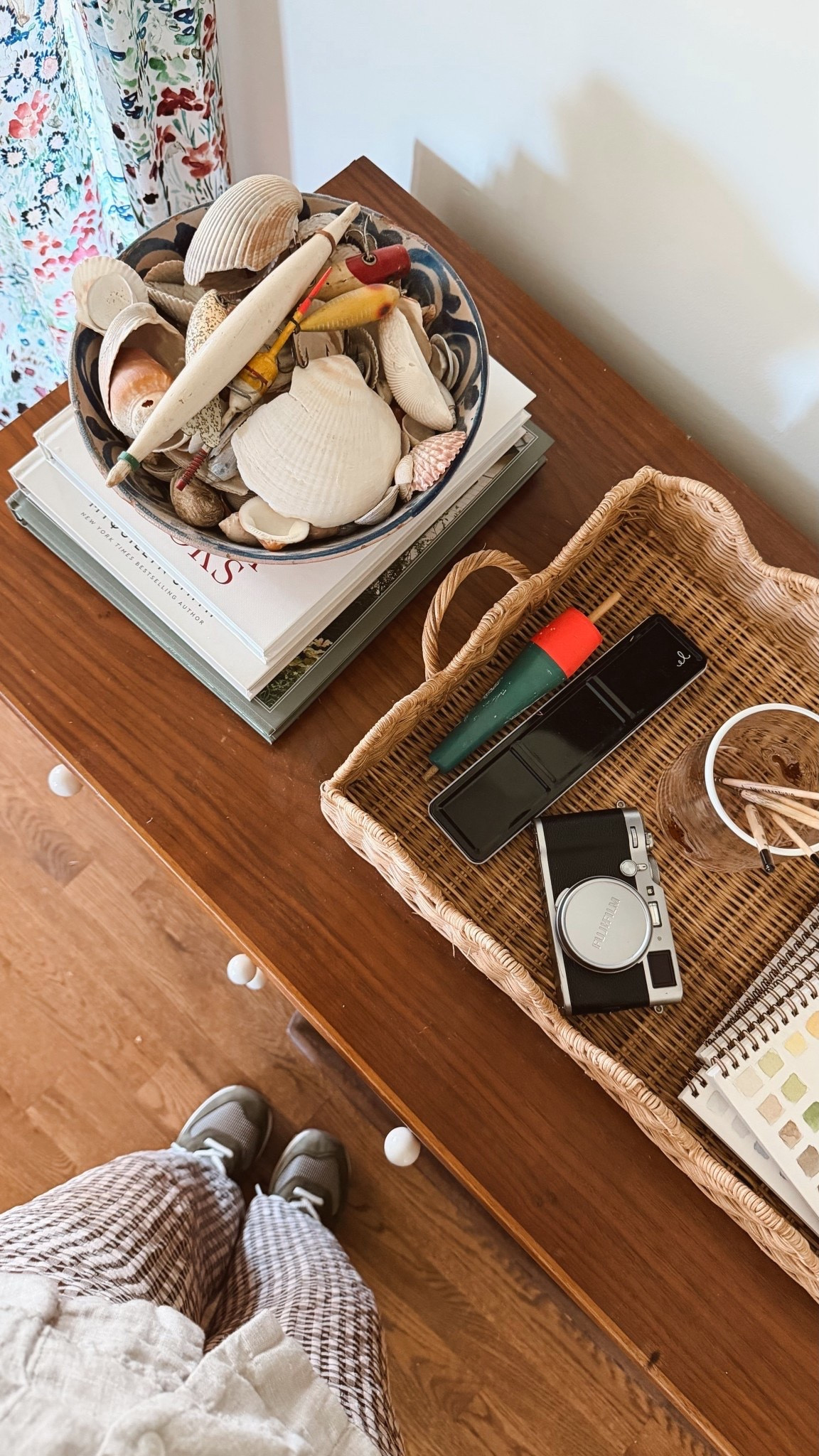 nightstand organizer and bedroom scalloped tray

#LTKSeasonal #LTKHome
