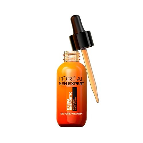 L'Oréal Men Expert Hydra Energetic, 10% Pure Vitamin C Shot Serum, For Brighter, Smoother and Refreshed Skin, 30ml | Amazon (UK)