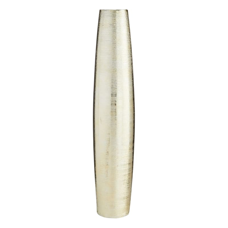 Gold Ceramic Vase, 30" | At Home