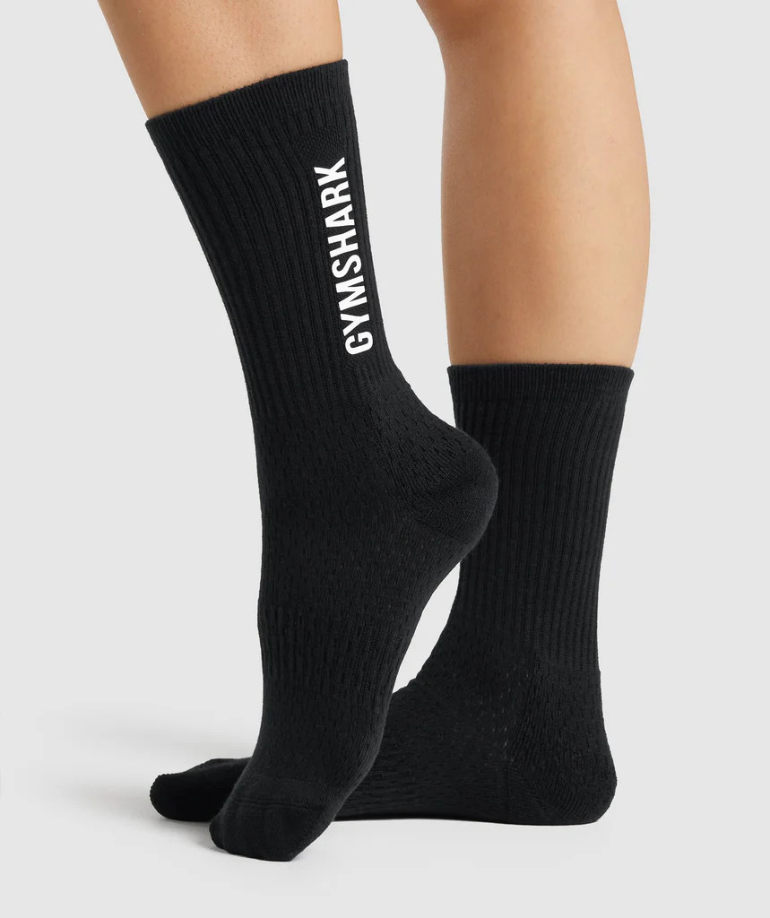 Premium Logo Crew Socks | Gymshark (Global)