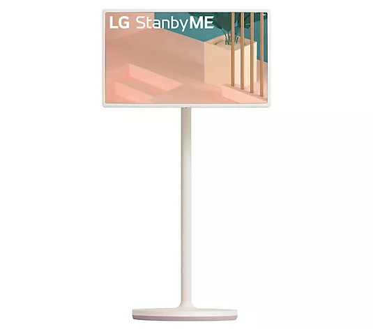 LG StanbyME 27" Rollable LED Full HD Smart Touchscreen TV - QVC.com | QVC