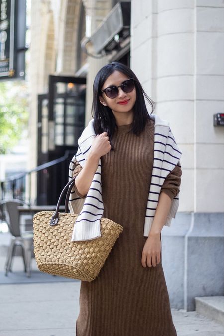 A midi sweater dress perfect for volatile spring weather (now on sale in the “mocha” color pictured here)

#LTKStyleTip #LTKSaleAlert #LTKSeasonal