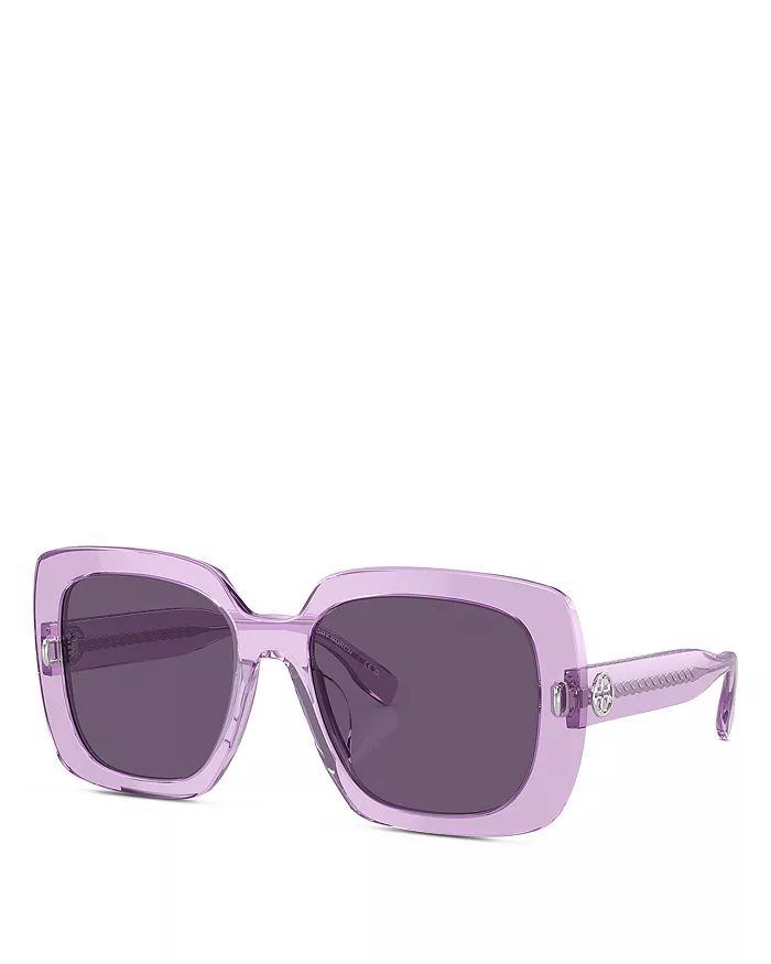 Tory Burch Square Sunglasses, 56mm Jewelry & Accessories - Bloomingdale's | Bloomingdale's (US)