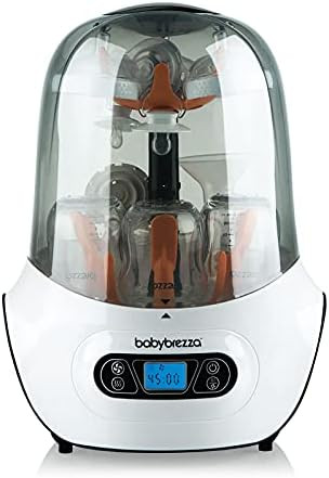 Baby Brezza Bottle & Breast Pump Sterilizer Dryer – Electric Steam Sterilizer Machine for Plast... | Amazon (US)