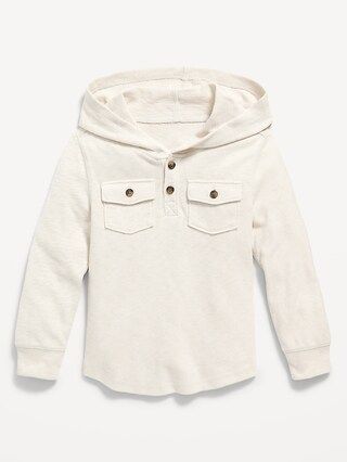Utility Henley Pocket Hoodie for Toddler Boys | Old Navy (US)