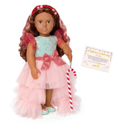 Our Generation Candie Limited-Edition 18" Holiday Collectible Doll | Target