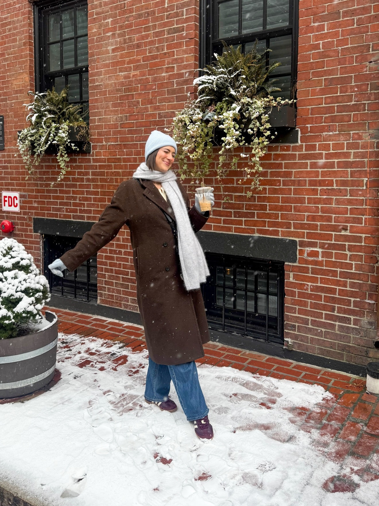 highly recommend visiting boston during christmastime with your favorite people ❄️🎄💕