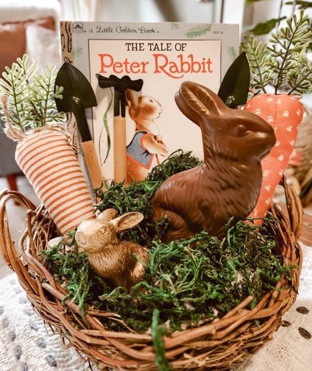 Peter rabbit inspired Easter basket

#LTKSeasonal #LTKfamily #LTKhome