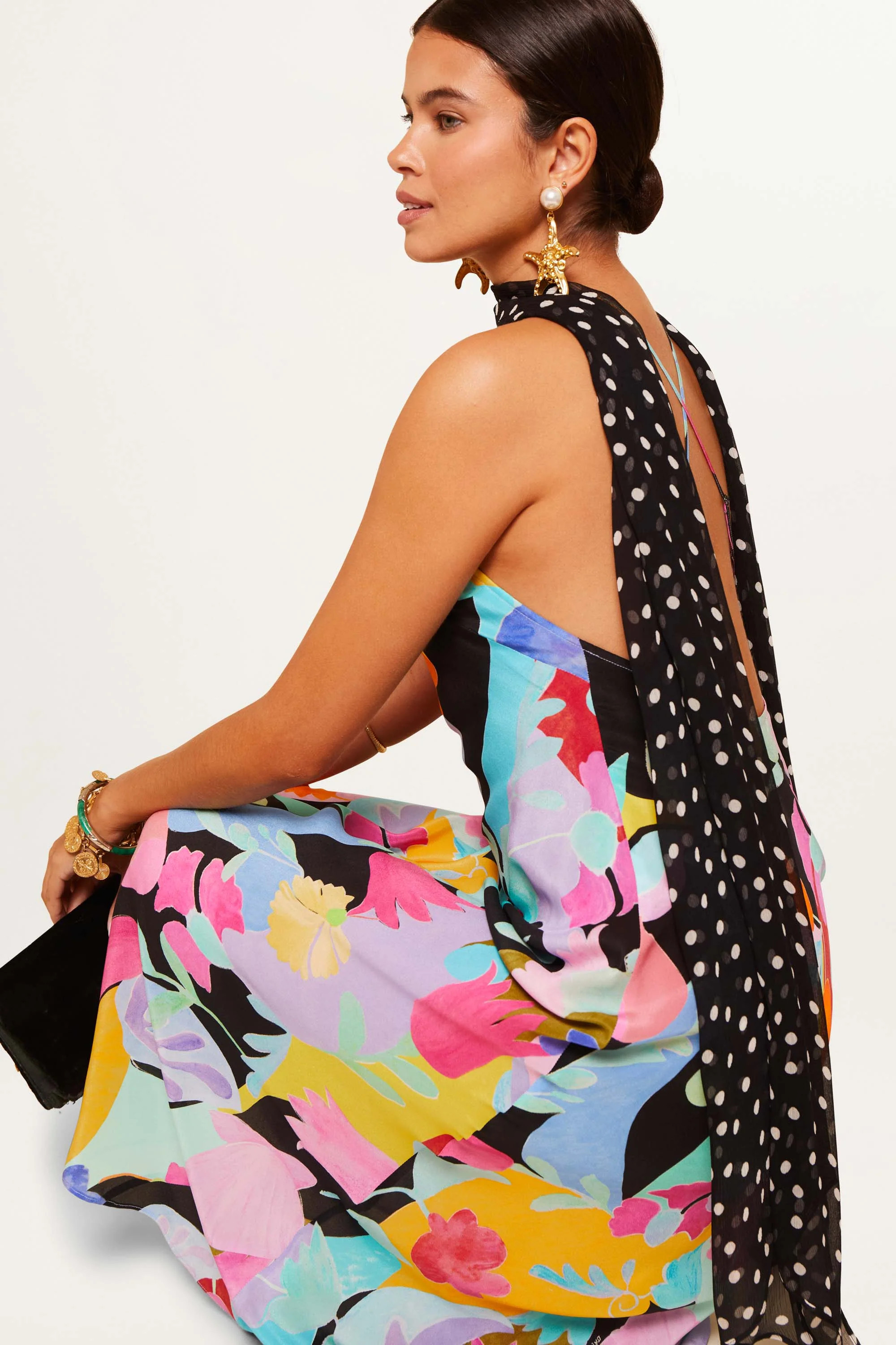 Hayley - Tulip Spot Mix Multi | Rixo