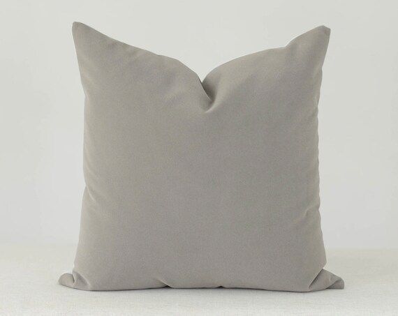 Grey Velvet Pillow Grey Velvet Pillow Cover Velvet Pillow | Etsy | Etsy (US)