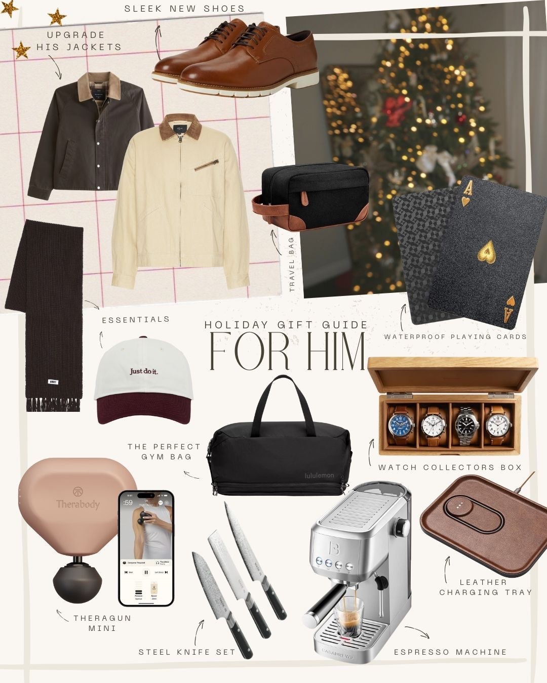 gifts for him 

#LTKMens #LTKGiftGuide #LTKHoliday