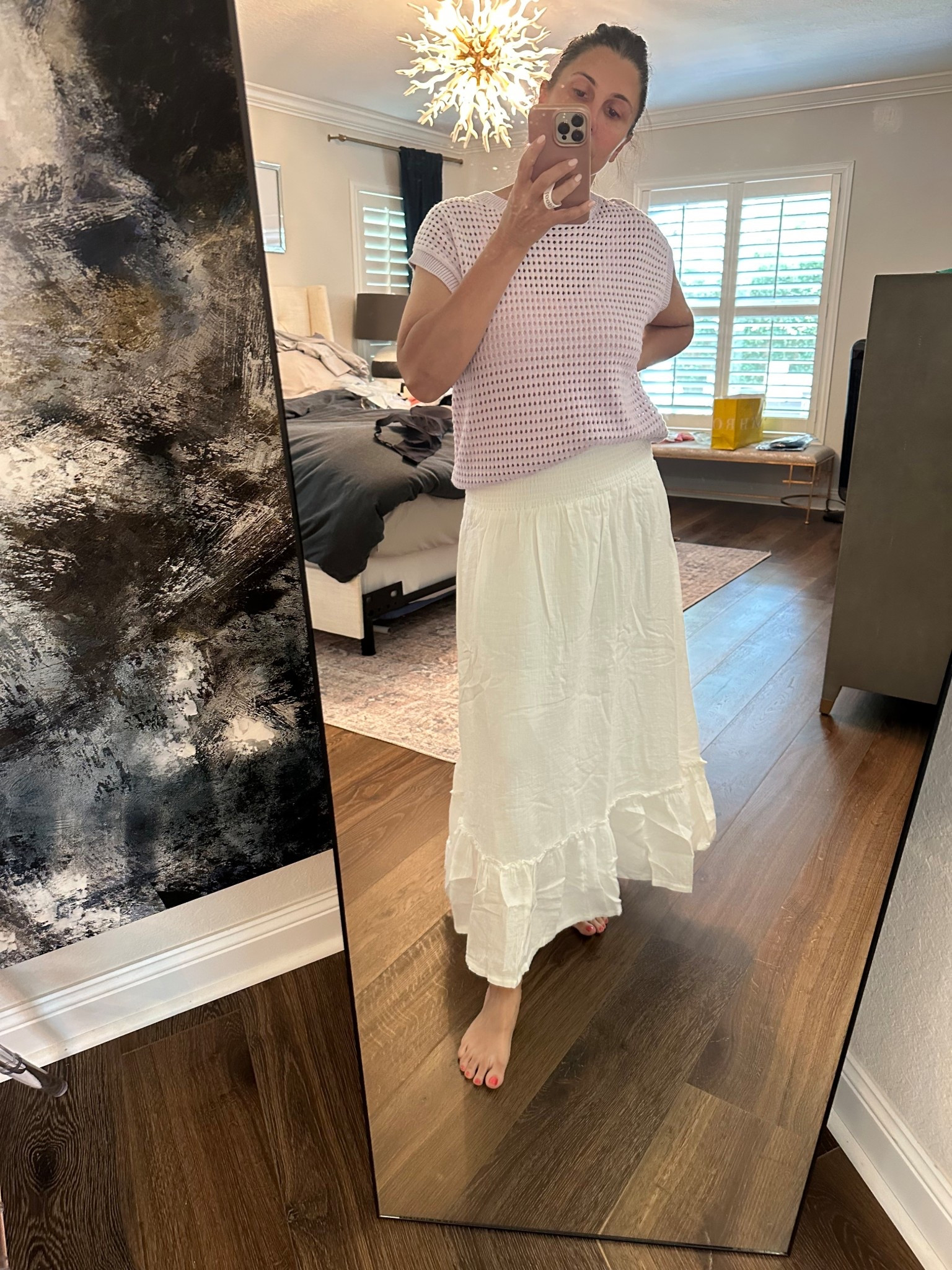 First time trying Quince with this skirt… might have to add it to the mom uniform rotation  

#LTKSummerEdit #LTKFindsUnder100 #LTKOver40