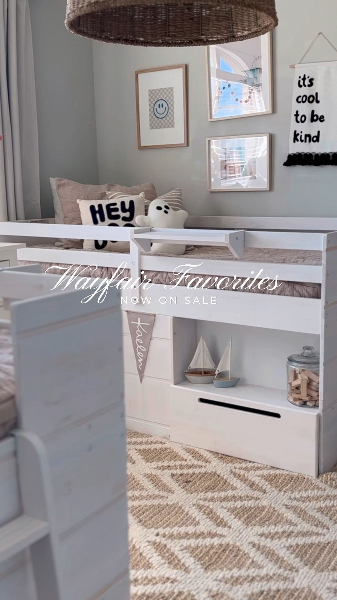 BLACK FRIDAY PREVIEW SALE! 🙌 

These adorable loft beds from @wayfair are part of their Black Friday Preview sale! The boys love the secret nook underneath, and I love how easy they are to make.

Right now, @wayfair has so many furniture pieces, area rugs and decor pieces on sale up to 70% OFF plus you get FREE fast shipping! Check out my stories for some of my favorites.

#wayfairpartner #wayfair #onlyatwayfair #KidsRoomDecor #WayfairSale #ltkhome #ltkfamily #ltkkids