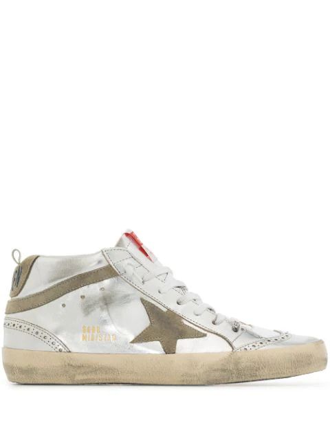 Mid-Star laminated sneakers | Farfetch (CA)