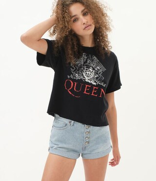 Queen Band Logo Graphic Tee | Aeropostale
