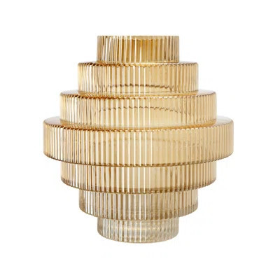 Giovo Smoke Luster 9.8" Glass Table Vase | Wayfair North America