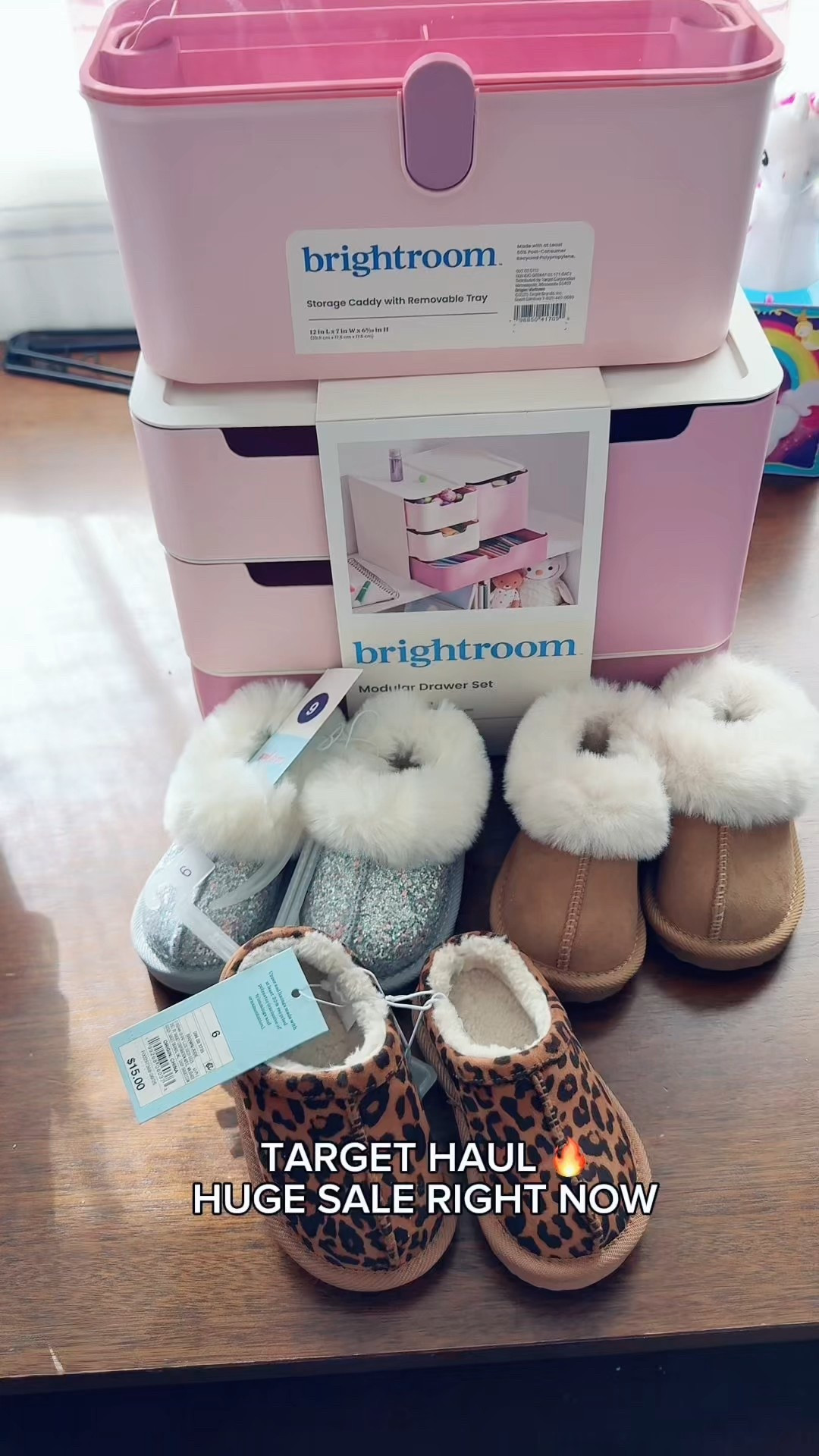 Target haul 🤍 RUN before this sale ends!! Everything linked in my LTK 🛍️ #targetfinds #targetrun #targetdeals #momfinds #toddlermom


#LTKKids #LTKFamily #LTKSaleAlert