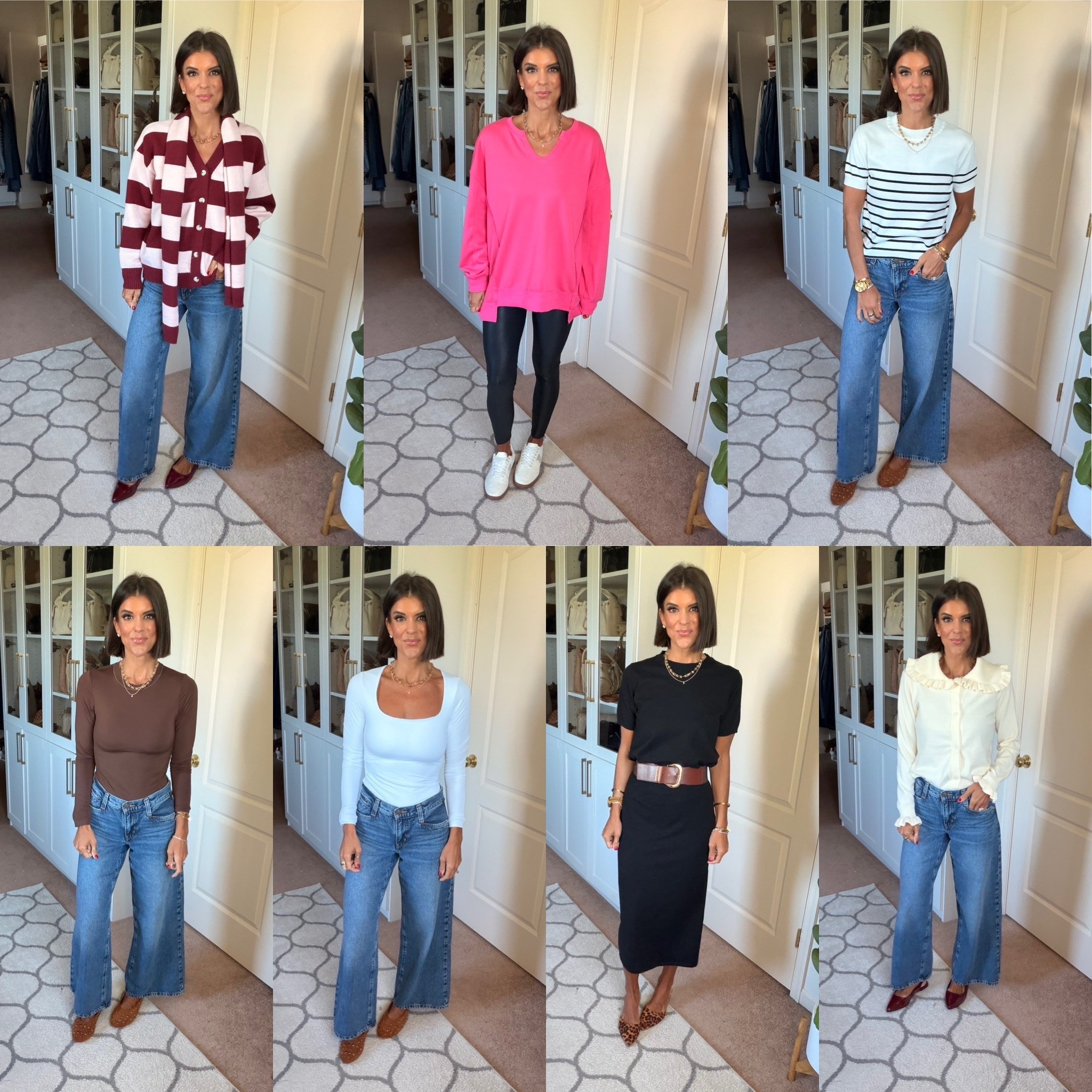 Amazon finds! Size small in all tops, size xs in leggings, size 25 in jeans

#LTKdayinmylife #LTKgrwm #LTKootd
