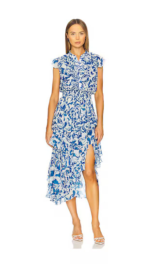 Ilysa Dress in Blue Watercolor Mix | Revolve Clothing (Global)