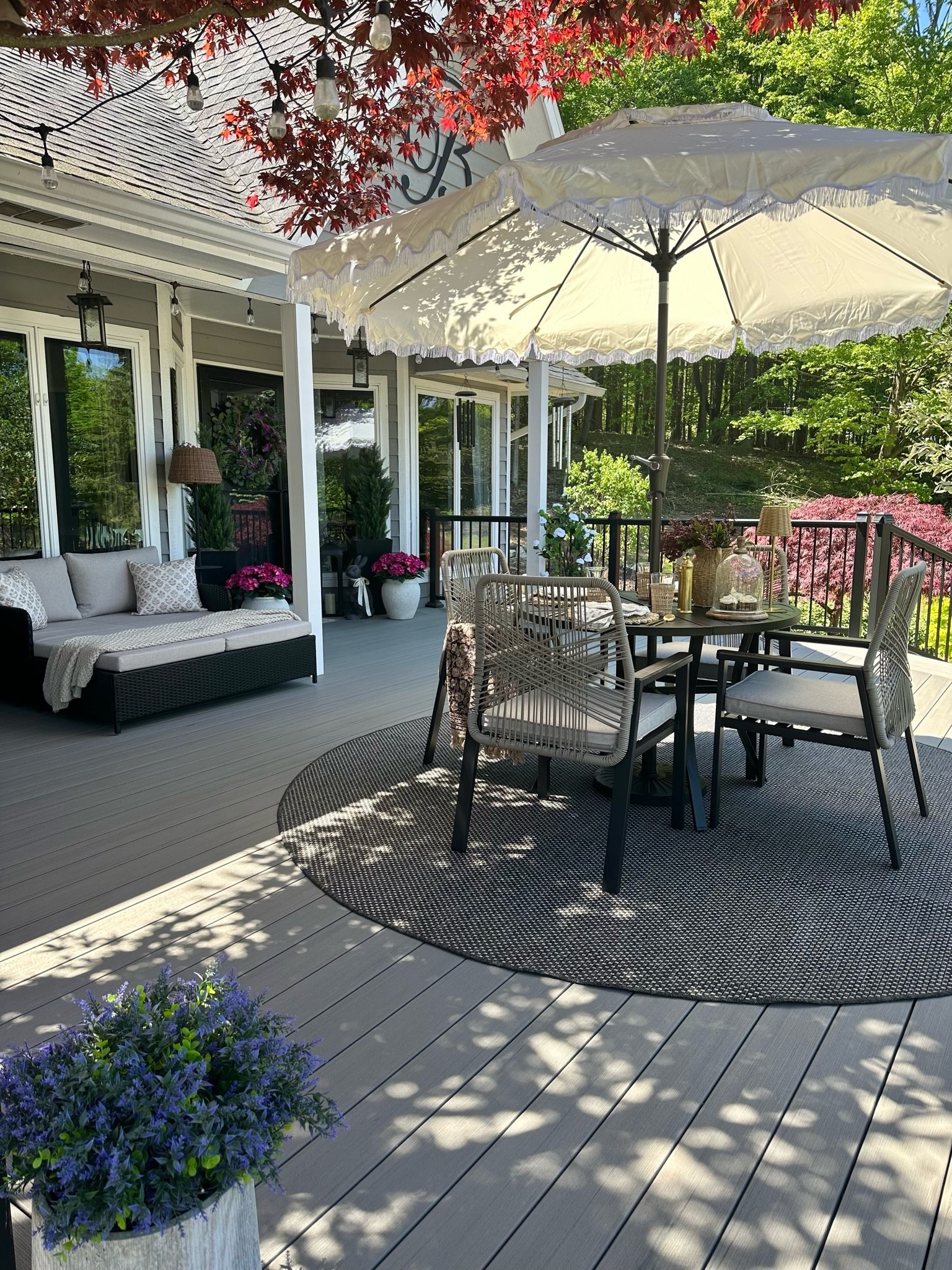 #ad Our Porch Is Officially Summer Ready☀️

There’s nothing better than creating a space that feels both beautiful and comfortable for everyday life. We gave our porch a simple refresh with a few @Lowe's finds, and it instantly made the entire space feel more warm, welcoming, and ready for slow summer evenings outdoors ✨

@loweshomeimprovement #lowespartner #patiofurniture #outdoorliving #patiodecor outdoor living | porch inspiration | cozy patio | summer porch | patio season | outdoor entertaining | backyard inspiration | neutral decor | designer inspired | outdoor styling | cozy outdoor space | patio refresh | outdoor decor ideas | covered porch ideas | warm neutral decor | summer home inspiration | inviting outdoor space | elegant patio | porch styling | outdoor hosting | timeless outdoor decor | relaxed home style | cozy evenings | outdoor retreat | patio inspiration