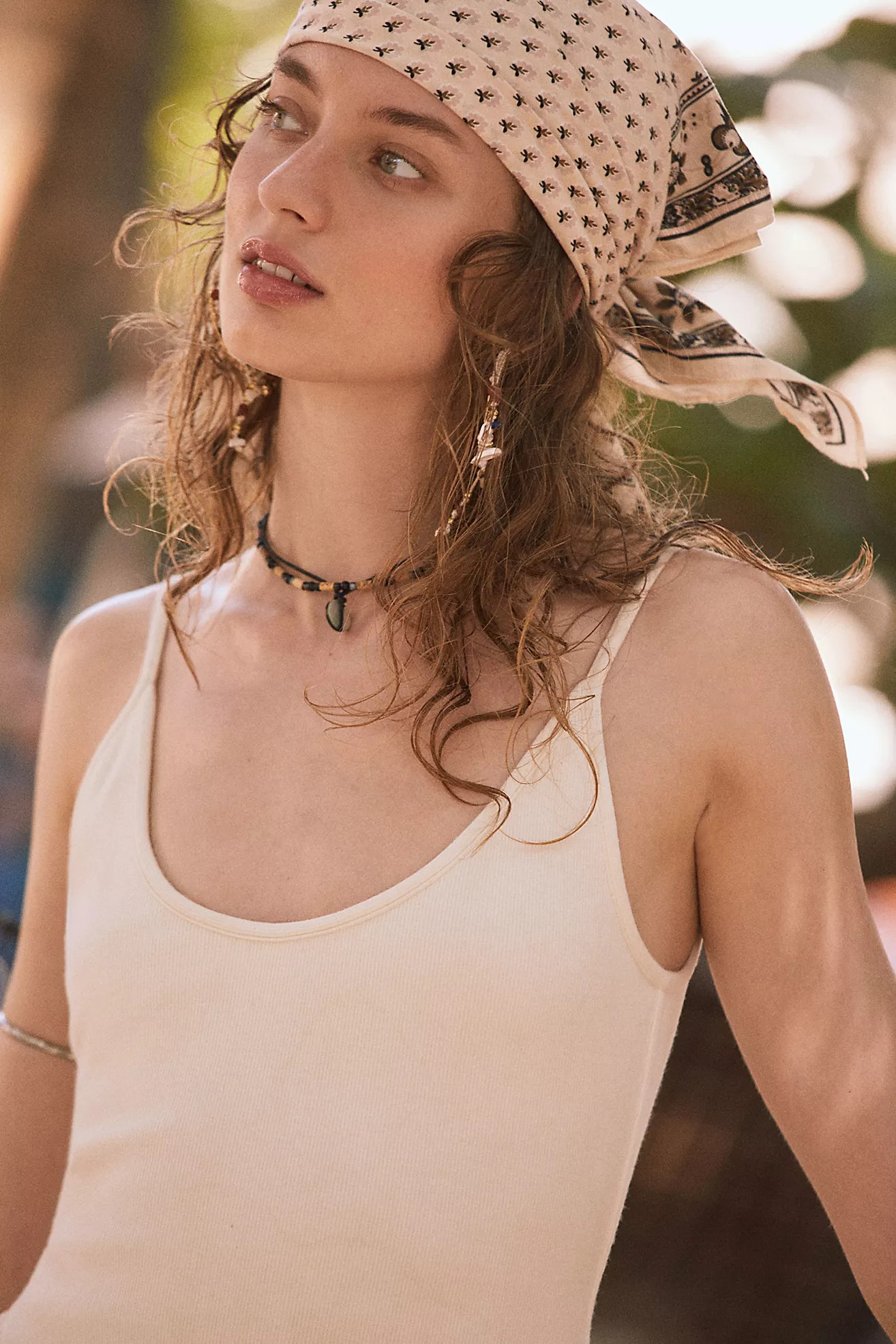 Lotus Paisley Print Bandana | Free People (Global - UK&FR Excluded)