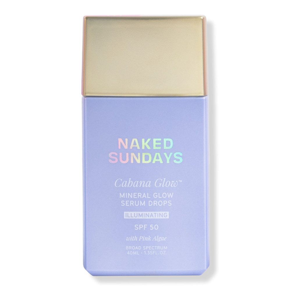Naked Sundays CabanaGlow Mineral Glow Drops SPF 50 Sunscreen - Illuminating | Ulta