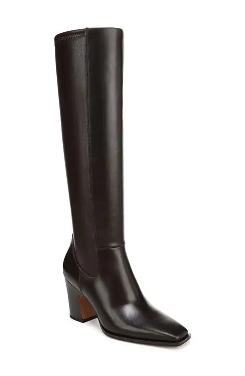 Franco Sarto Jonie Knee High Boot in Dk Hickory Brown at Nordstrom, Size 5 | Nordstrom