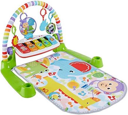 Fisher-Price Deluxe Kick 'n Play Piano Gym, Green, Gender Neutral (Frustration Free Packaging) | Amazon (US)