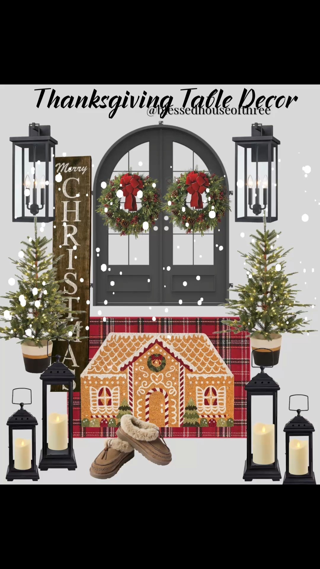 Transform your front porch into a festive holiday welcome! 🎄✨ From cozy plaid doormats and pre-lit garlands to charming lanterns and wreaths — create a warm, checkered rugs, inviting Christmas entryway that sets the tone for the season. Perfect for greeting guests and spreading Christmas cheer right at your doorstep! ❤️🏠 #FrontPorchDecor #ChristmasVibes

Christmas decor front porch decor, holiday porch decorations, outdoor Christmas ideas, front door garland, pre-lit wreath, festive porch styling, cozy Christmas entryway, holiday home inspiration, porch Christmas lights, winter porch design, front porch Christmas ideas, outdoor holiday decor inspiration, classic Christmas entryway, festive front door styling, cozy outdoor holiday look, holiday curb appeal, prelit garland and wreath set, Christmas porch makeover, Christmas decor trends 2025, holiday home decorating ideas

#LTKHoliday #LTKFindsUnder100 #LTKHome