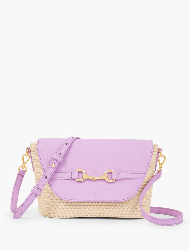 Raffia Crossbody Bag | Talbots
