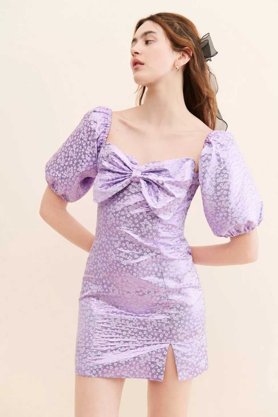 cras Jasmine Bow Dress | Urban Outfitters (US and RoW)