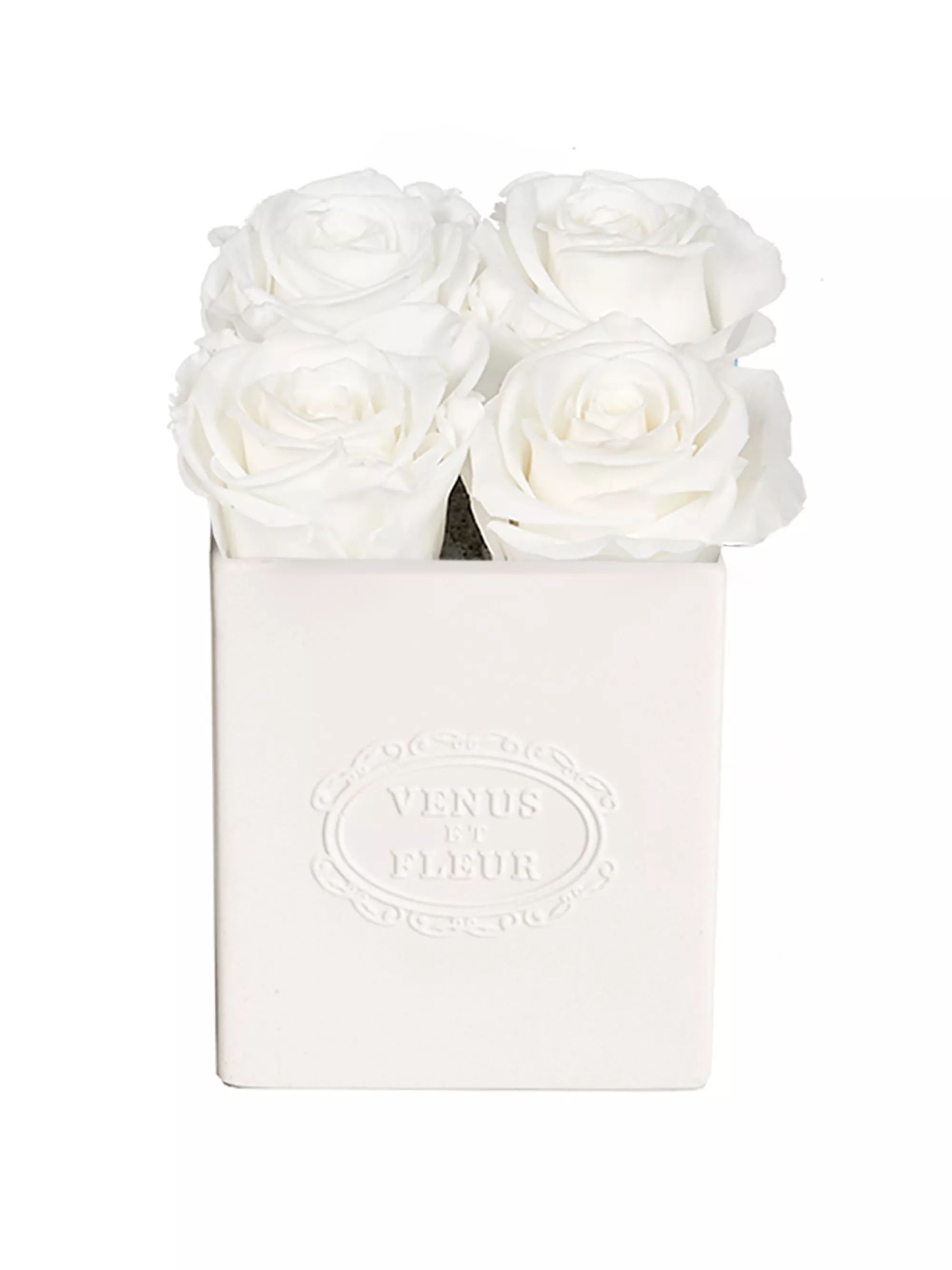 Shop Venus ET Fleur Sylvie Eternity Rose Porcelain Vase | Saks Fifth Avenue | Saks Fifth Avenue