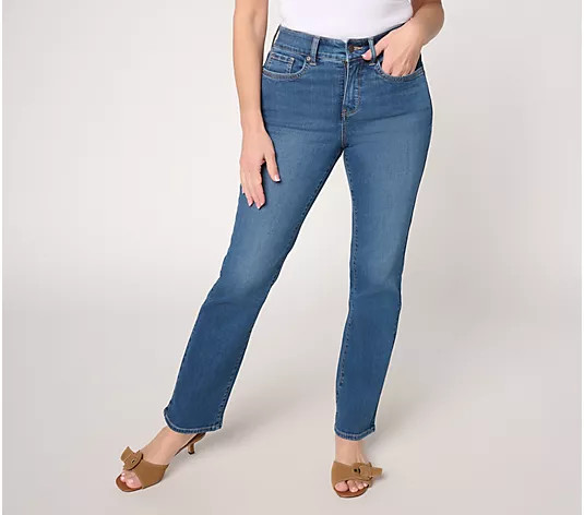 Make Your Selection: NYDJ Sure Stretch Ellison Straight-Leg Jeans - Tall | QVC