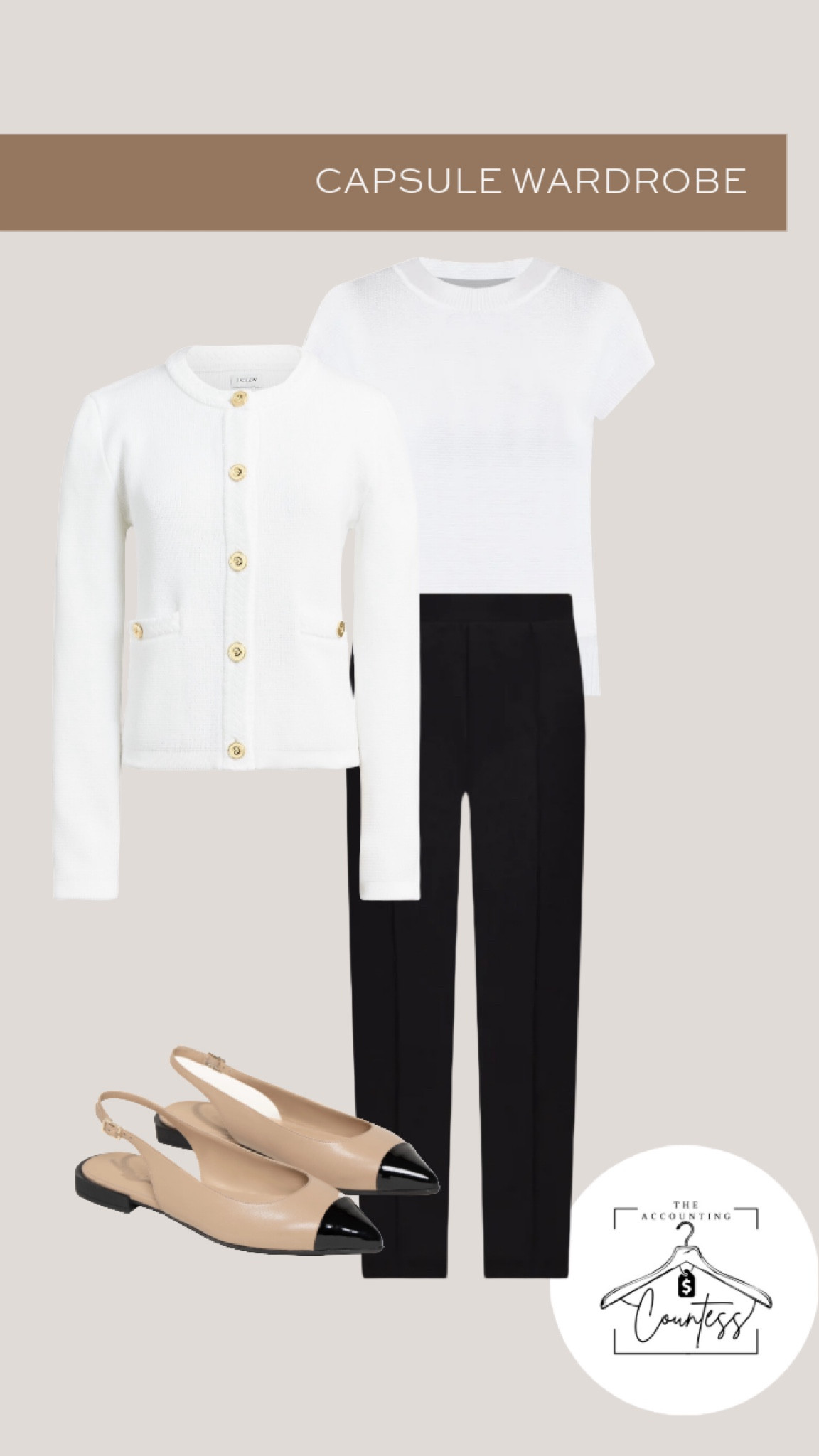 Summer capsule wardrobe outfit 

#LTKWorkwear #LTKSeasonal #LTKShoeCrush