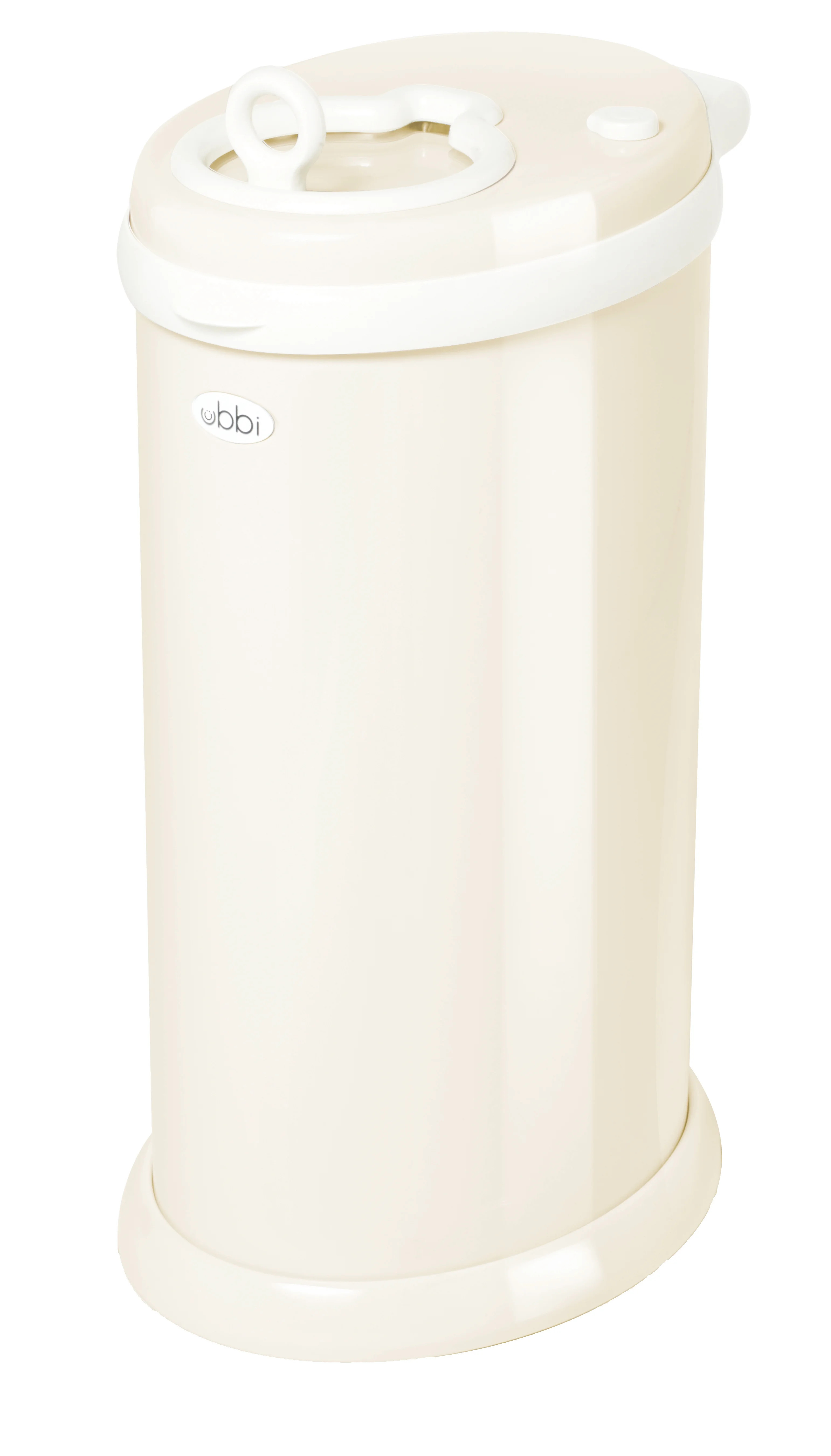 Ubbi Steel Diaper Pail, Ivory Color, Odor Locking, No Special Bag Required | Walmart (US)