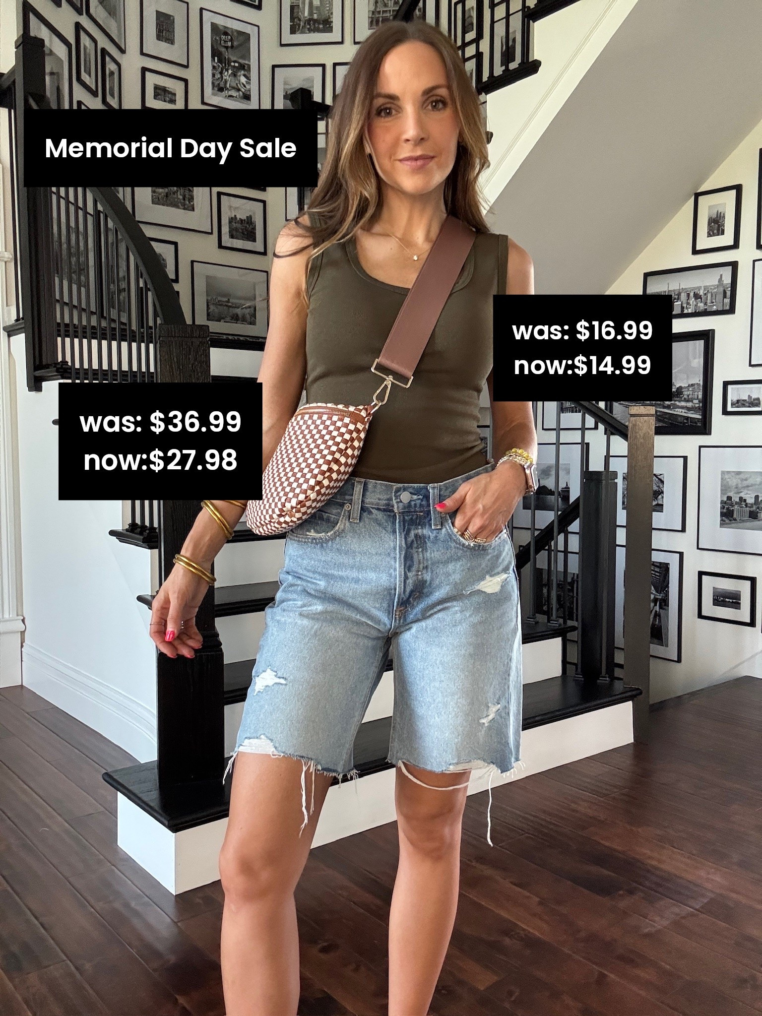 Some of my favorite basics on sale for Memorial Day!! This tank is so good and works with the new lds garments and I absolutely LOVE this bag for everyday and travel/theme parks!

#LTKSeasonal #LTKSaleAlert