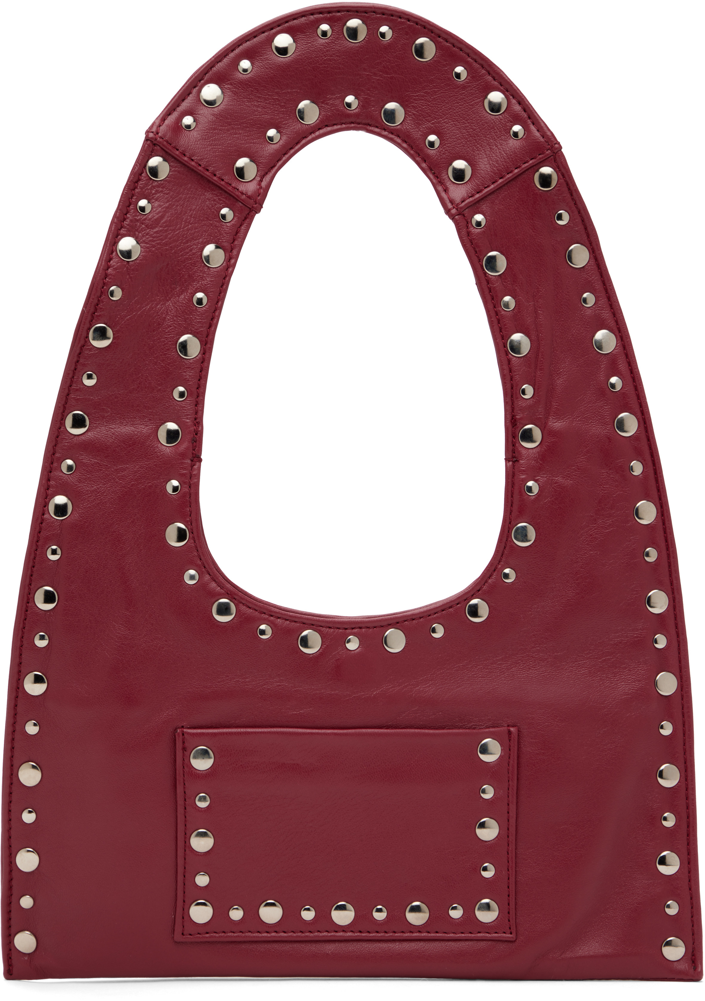 Gimaguas Burgundy Mini Franca Bag | SSENSE