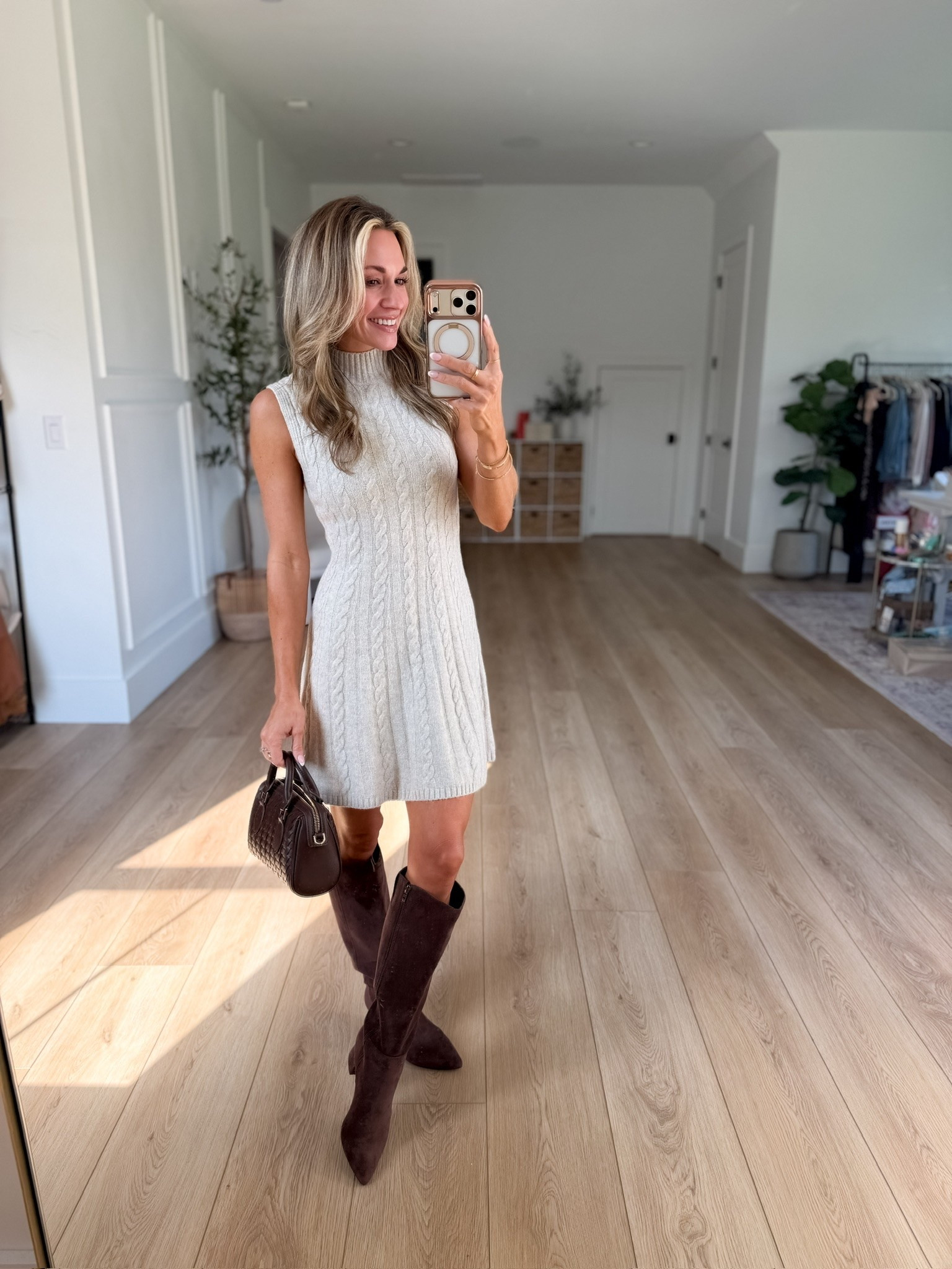the perfect sleeveless sweater dress to transition into fall 🍂

#LTKootd #LTKSeasonal #LTKPetite
