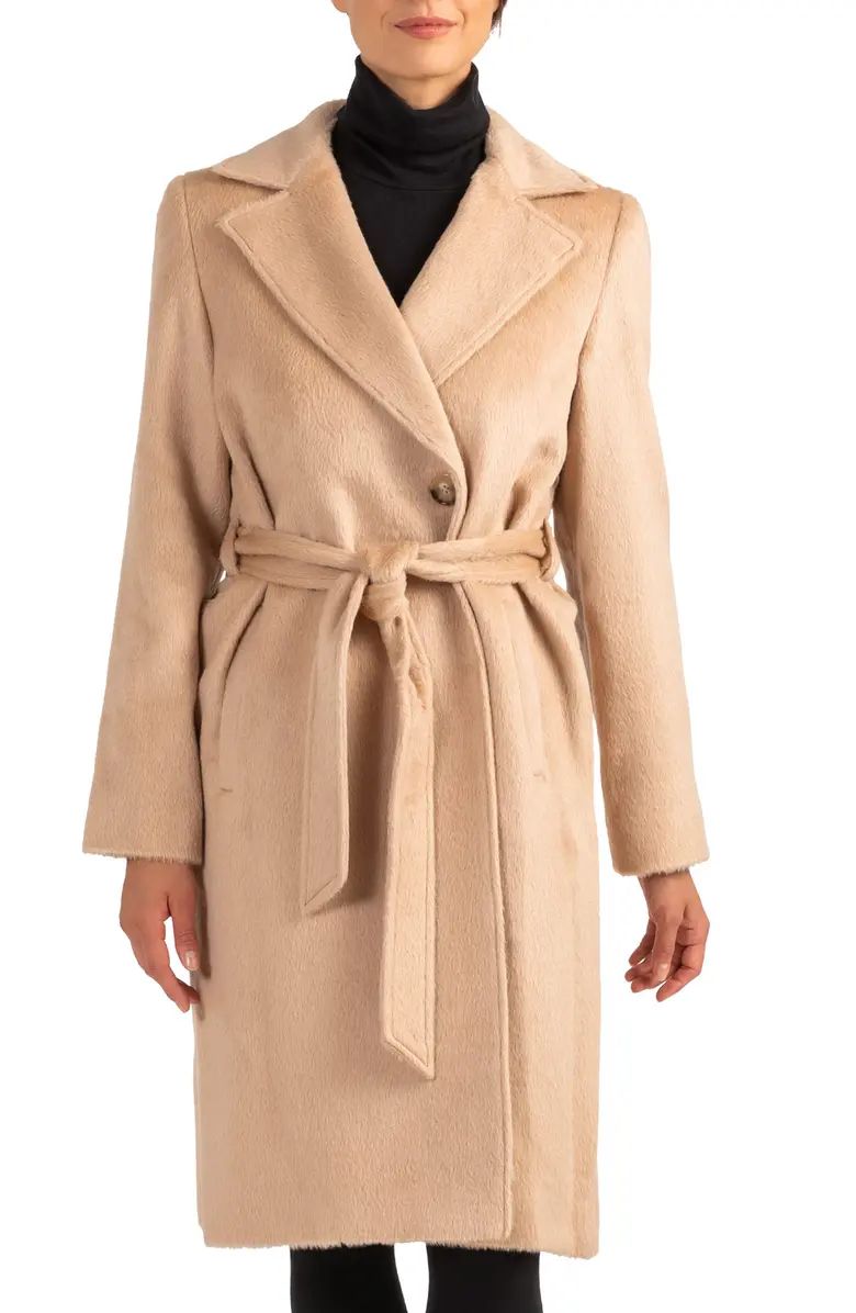 Sofia Cashmere Belted Alpaca & Wool Coat | Nordstrom | Nordstrom
