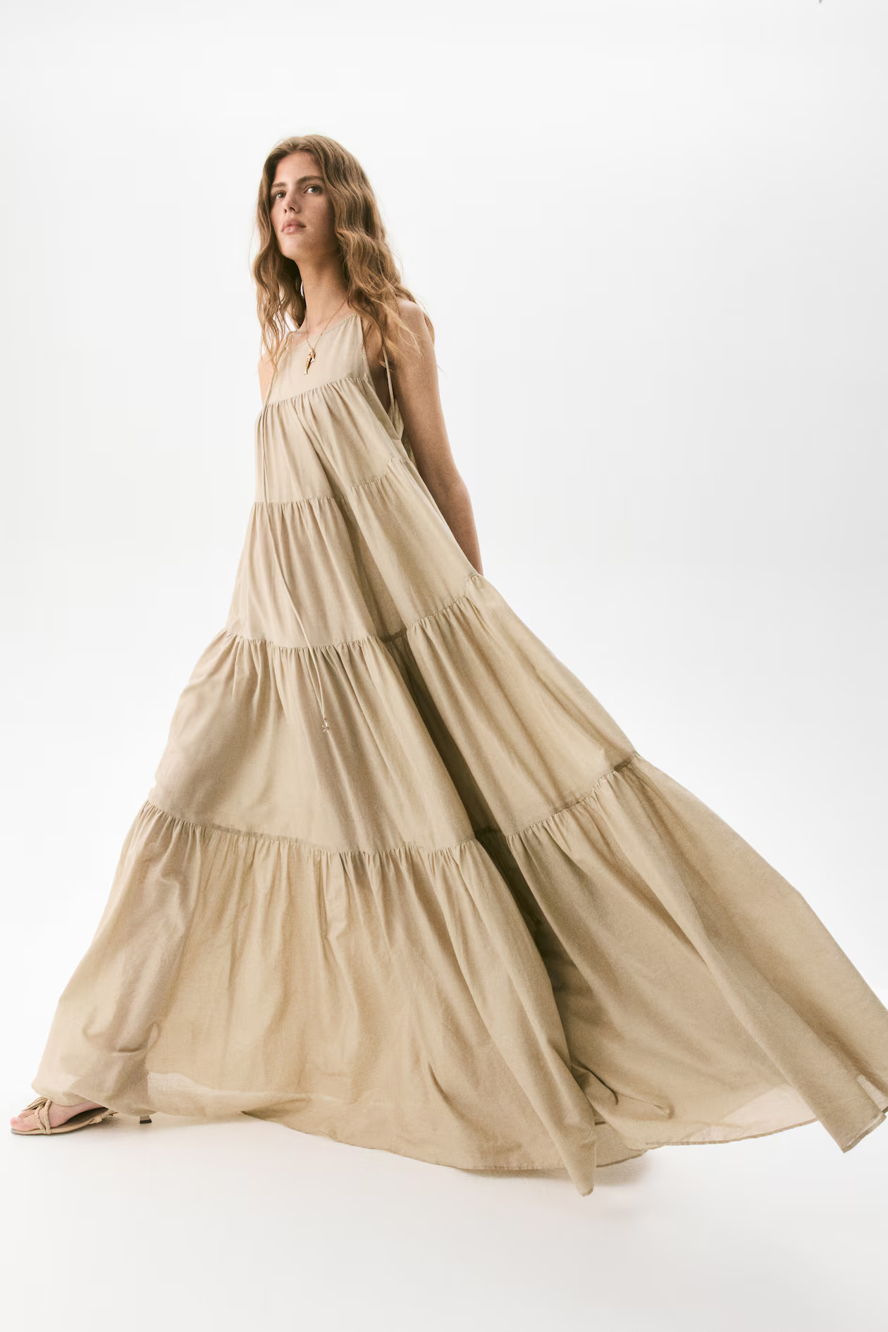 Tiered Tie-Strap Dress | H&M (US + CA)