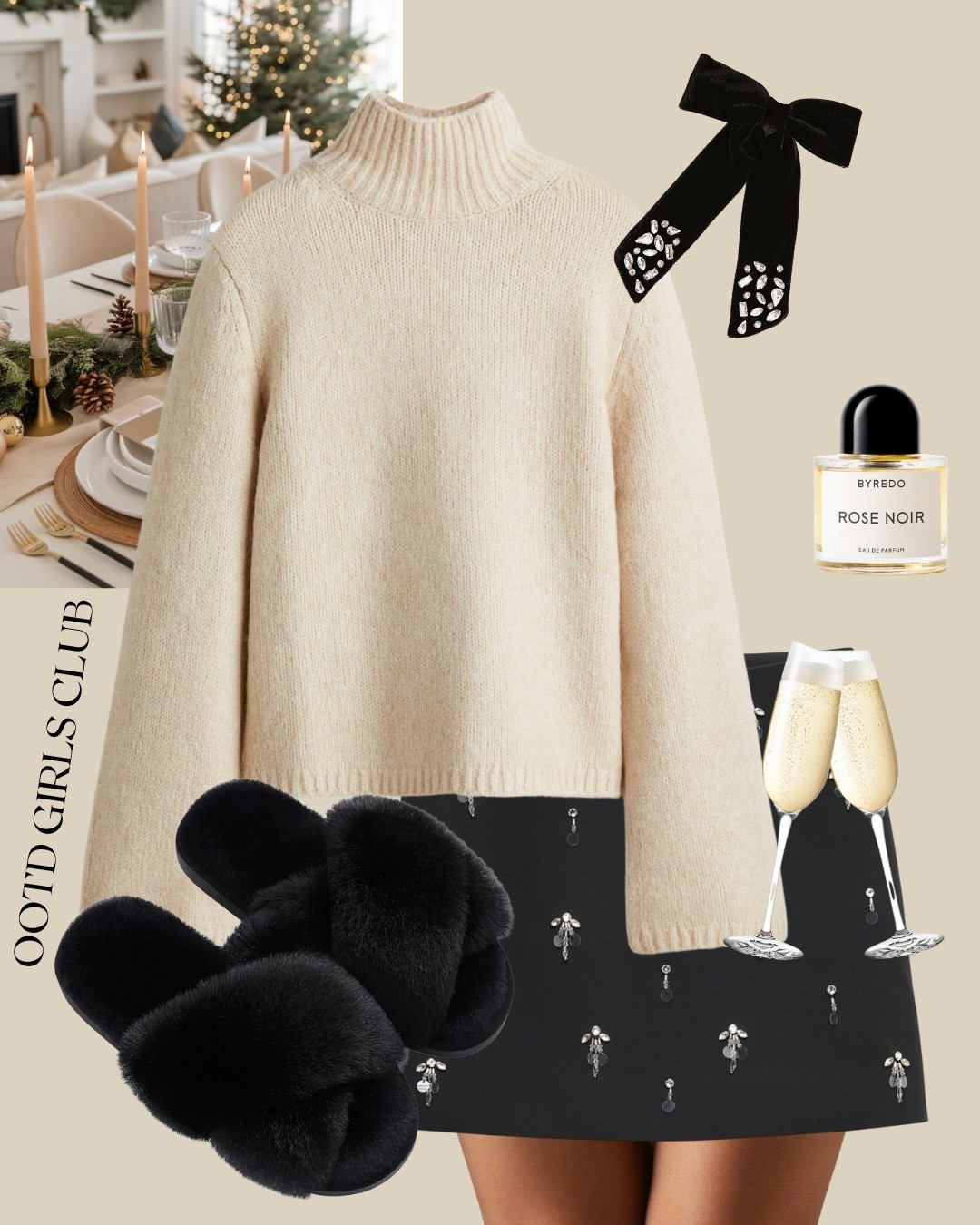 Christmas Day Outfit idea - embellished skirt and cosy knit! 

#LTKpartywear #LTKwinter #LTKfestive