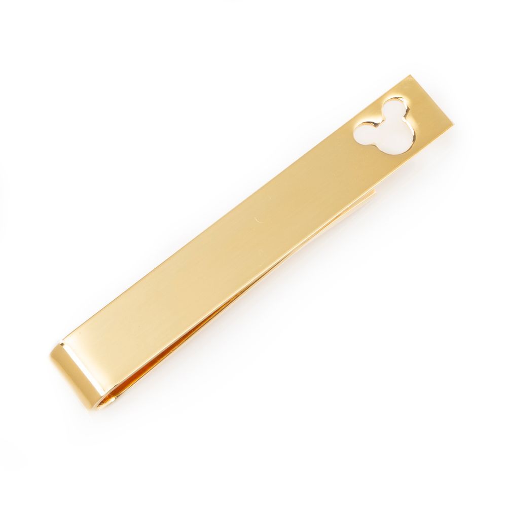 Mickey Mouse Tie Clip – Gold | Disney Store