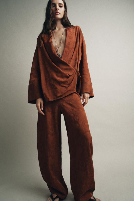 JACQUARD KIMONO ZW COLLECTION | Zara US