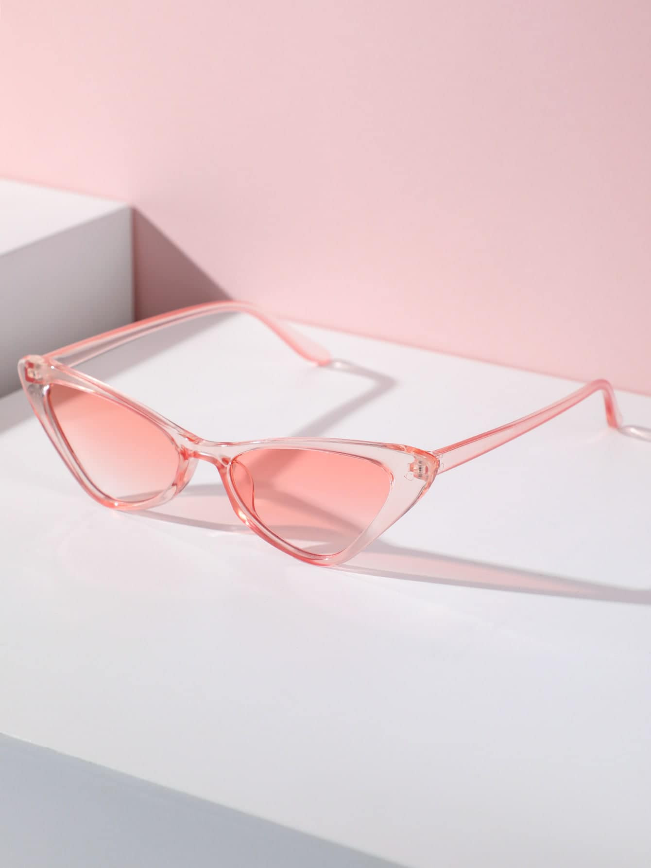 Simple Tinted Lens Fashion Glasses | SHEIN