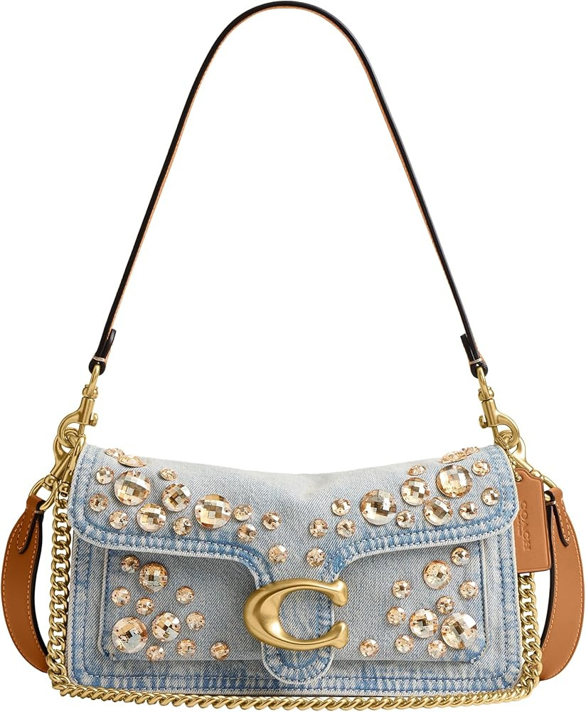 COACH Women's Pebble Tabby Shoulder Bag | Amazon (US)